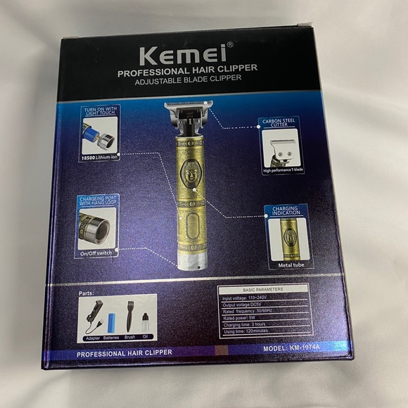 kemei 1974a metal pro t-outliner hair clipper - Picture 11 of 12